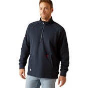 Ariat FR Primo Fleece 2.0 1/4 Zip Sweater in Navy